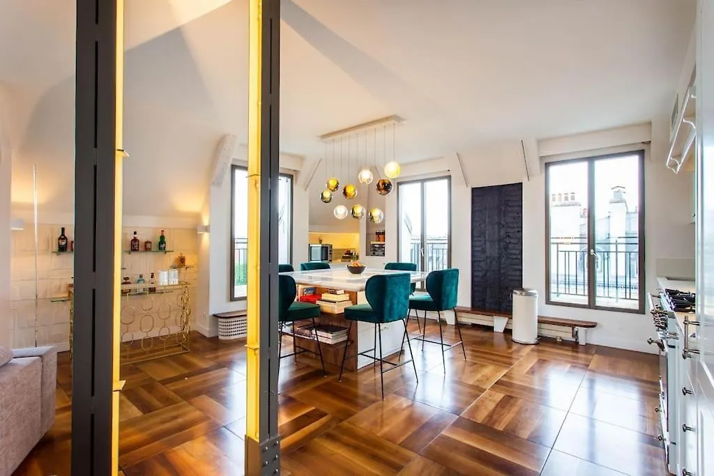 New Rbnb Eiffel Tower Rooftop 360 Terrace View And Parking Paris France